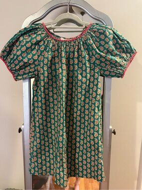 Doen Girls Little Twig Dress in Sunrise Paisley Print, Size 12